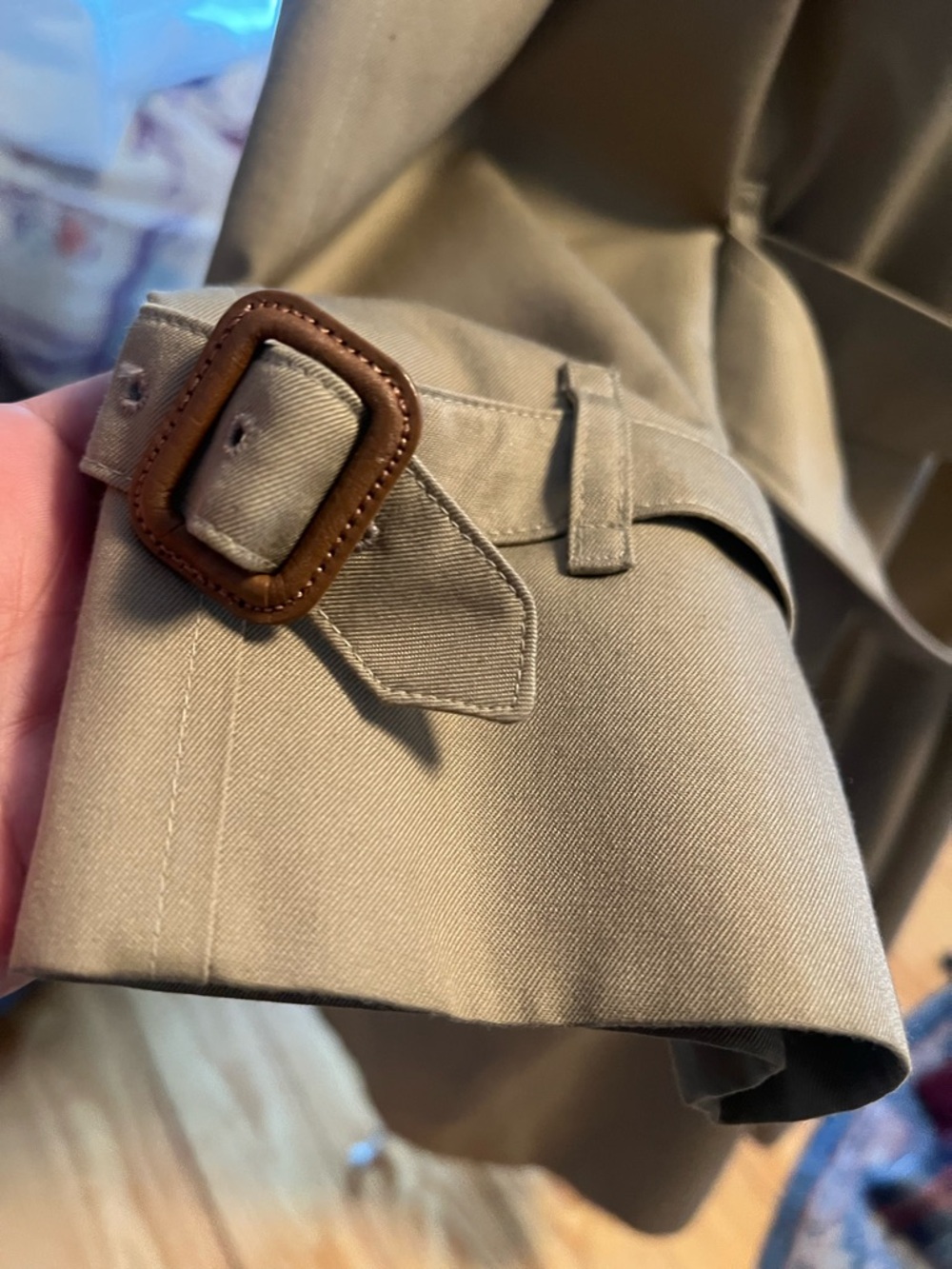 Pristine Grail: Vintage Burberrys XLONG Trench Coat + Wool Liner + Belt - Picture 9 of 15